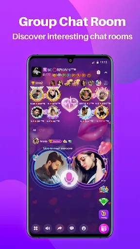 Скриншот 1 — StarChat-Групповой чат и игры