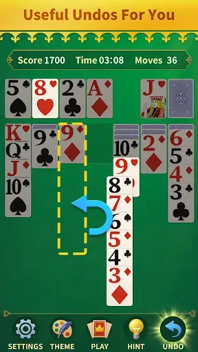 Скриншот 3 — Solitaire: Classic Card Game