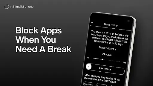 Скриншот 4 — minimalist phone® Screen Time