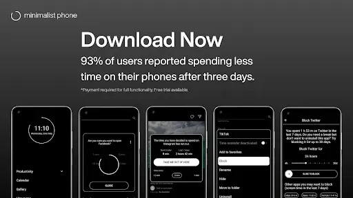 Скриншот 8 — minimalist phone® Screen Time