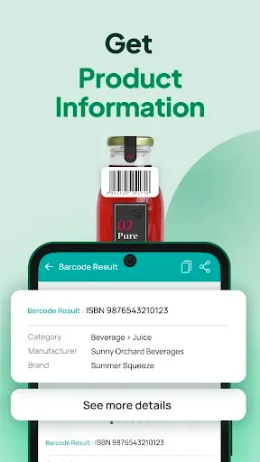 Скриншот 4 — QR & Barcode Scanner Launcher