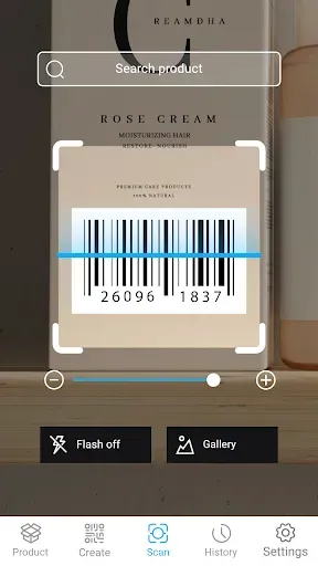 Скриншот 2 — QRCode Reader: Barcode Scanner