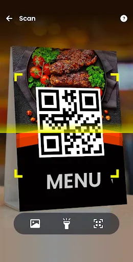 Скриншот 1 — QR Code Scanner & Barcode Read