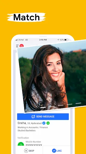 Скриншот 2 — QuackQuack Dating App in India