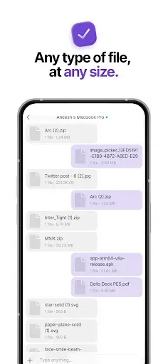 Скриншот 6 — Arc: File Transfer & Share