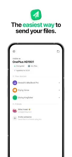 Скриншот 7 — Arc: File Transfer & Share