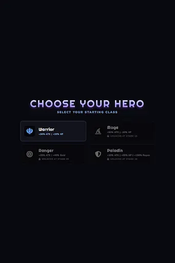 Скриншот 1 — Pocket RPG Auto Idle