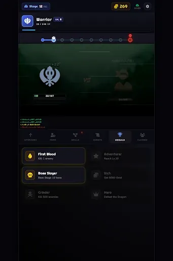 Скриншот 2 — Pocket RPG Auto Idle