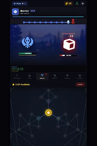 Скриншот 5 — Pocket RPG Auto Idle