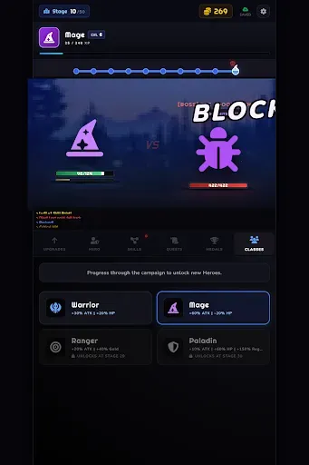 Скриншот 6 — Pocket RPG Auto Idle