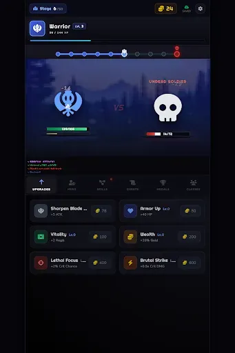Скриншот 7 — Pocket RPG Auto Idle