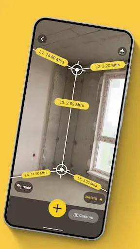 Скриншот 2 — Линейка: Рулетка для Измерения
