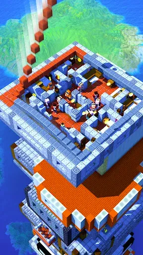 Скриншот 1 — Tower Craft: ленивый строитель