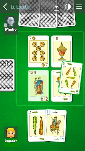 Скриншот 1 — La Escoba - Scopa 15 card game