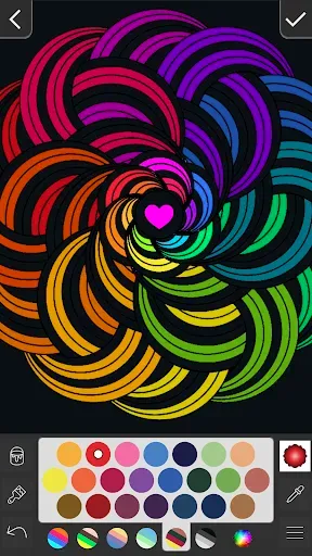 Скриншот 5 — Coloring Mandalas