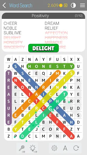 Скриншот 1 — Word Search Evolved