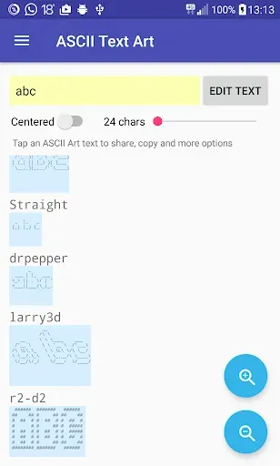 Скриншот 8 — ASCII Text Art