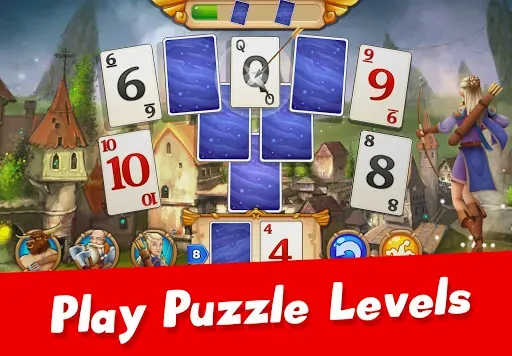 Скриншот 3 — Solitaire Arthur Tale TriPeaks
