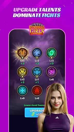Скриншот 5 — Eternal Girls : Battle Card