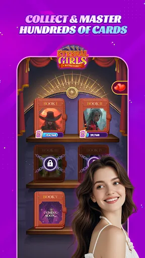 Скриншот 8 — Eternal Girls : Battle Card