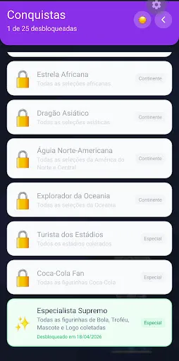 Скриншот 6 — Figurinhas Copa 2026