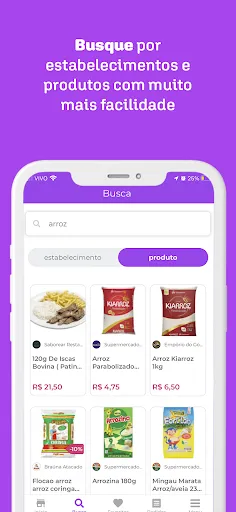 Скриншот 3 — quero delivery: mercado e +