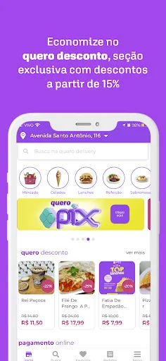 Скриншот 6 — quero delivery: mercado e +