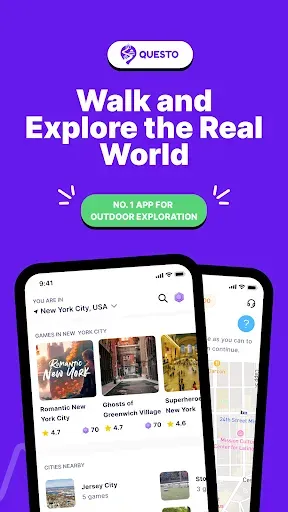 Скриншот 1 — Questo: Outdoor Escape Games