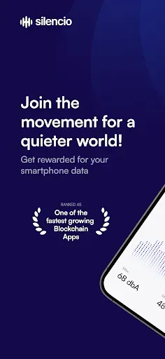 Скриншот 1 — Silencio: Measure Noise & Earn