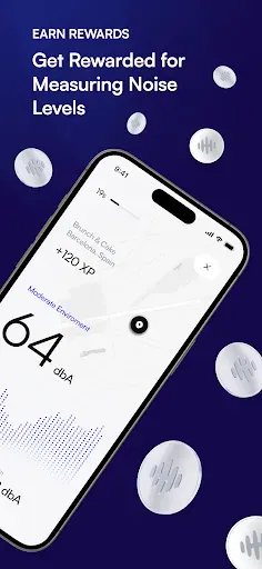 Скриншот 2 — Silencio: Measure Noise & Earn