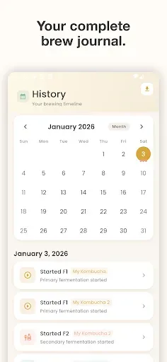 Скриншот 5 — Kombucha Brew Tracker