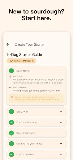 Скриншот 3 — Sourdough Starter Tracker
