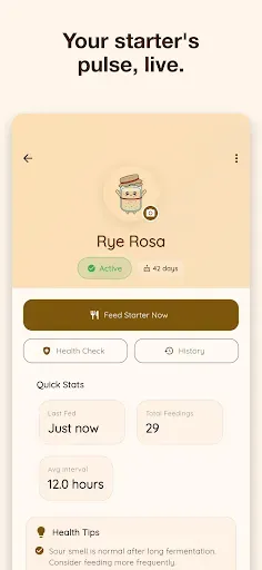 Скриншот 4 — Sourdough Starter Tracker
