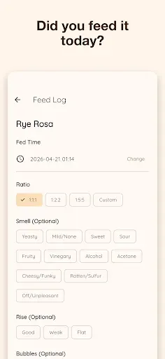 Скриншот 7 — Sourdough Starter Tracker
