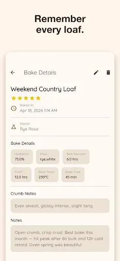 Скриншот 8 — Sourdough Starter Tracker