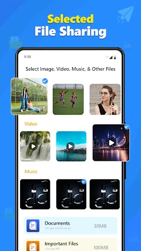 Скриншот 2 — Quick Share: File Transfer App