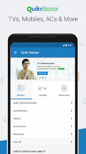 Скриншот 4 — Quikr: Homes, Jobs, Cars Etc
