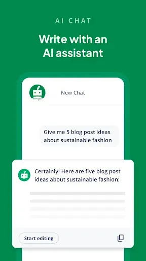 Скриншот 3 — QuillBot: AI Writing Assistant