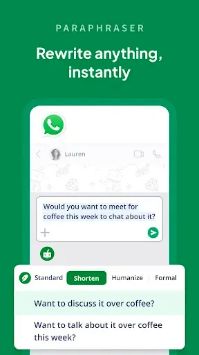 Скриншот 4 — QuillBot: AI Writing Assistant