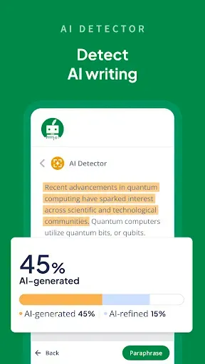 Скриншот 6 — QuillBot: AI Writing Assistant