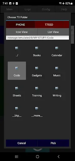 Скриншот 3 — PC-Phone USB Sync