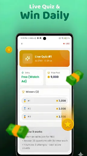 Скриншот 5 — Redeem code app - Quiz & Earn