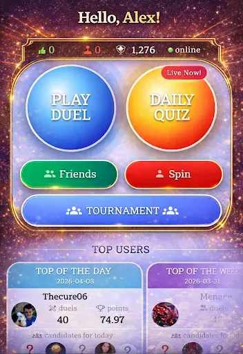Скриншот 5 — Trivia Duel: Live Quiz Battle
