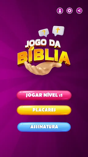 Скриншот 1 — Jogo da Bíblia: Estudo Diário