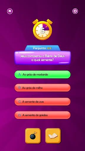 Скриншот 3 — Jogo da Bíblia: Estudo Diário