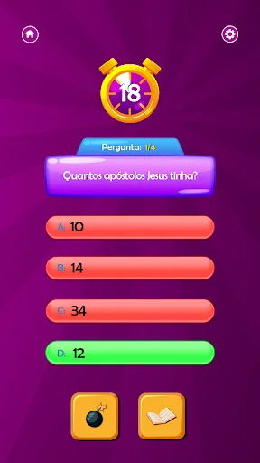 Скриншот 5 — Jogo da Bíblia: Estudo Diário