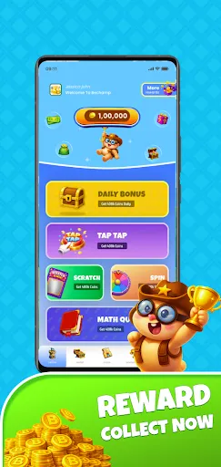 Скриншот 1 — BeChamp - Games, Quiz & Tasks