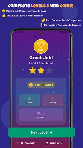 Скриншот 5 — QuizNova: AI Quiz & Trivia