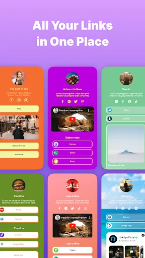 Скриншот 2 — Linkfly - Сделать Linktree