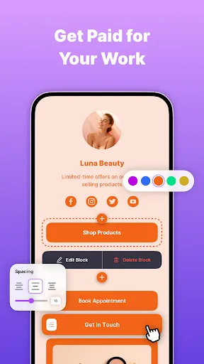 Скриншот 4 — Linkfly - Сделать Linktree
